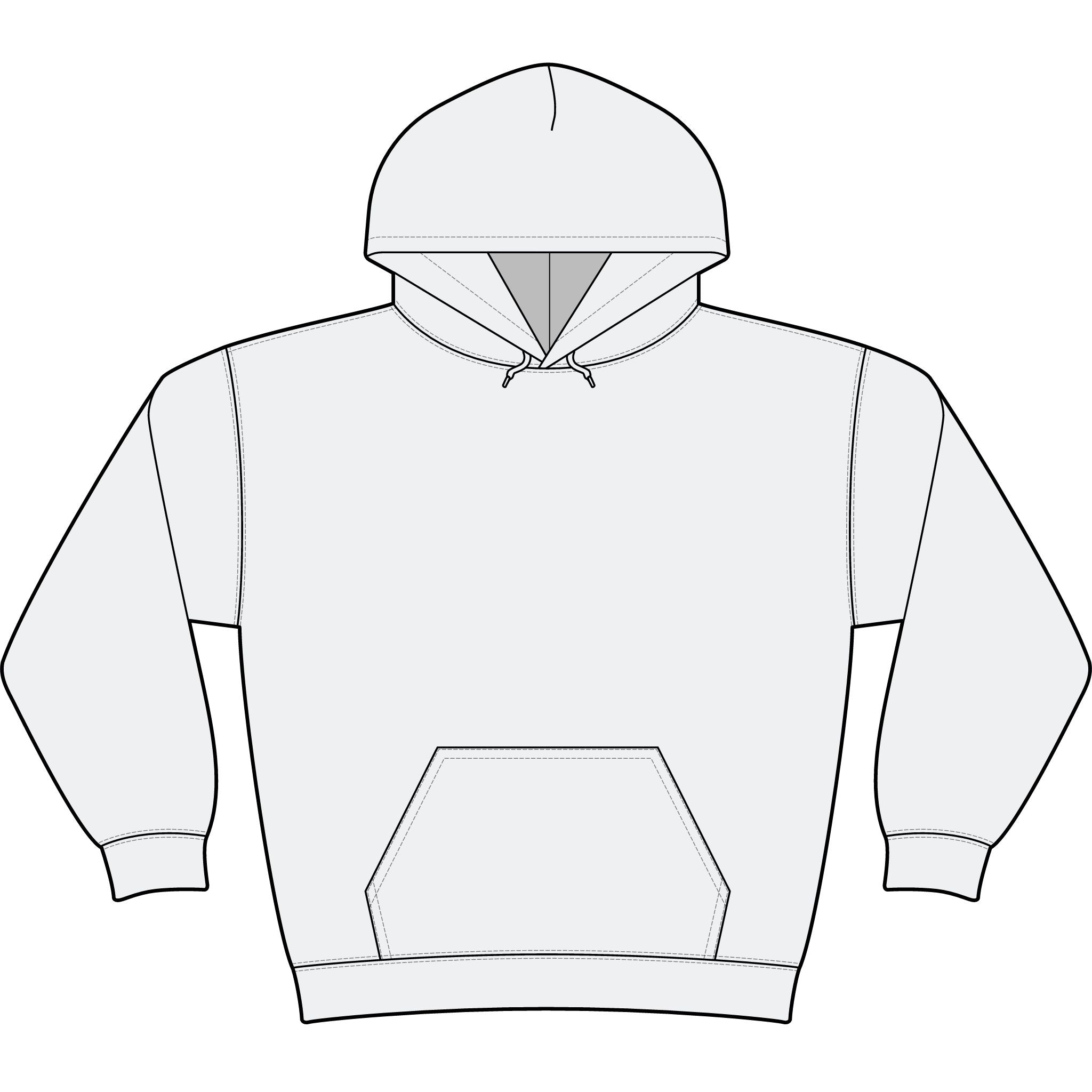 Softek Long Sleeve Hooded Tee
